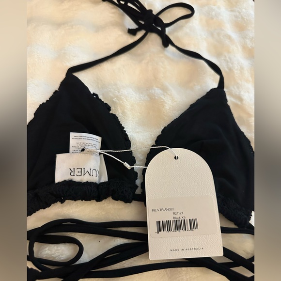 Rumer‎ Black Triangle Bikini Top - Picture 10 of 16